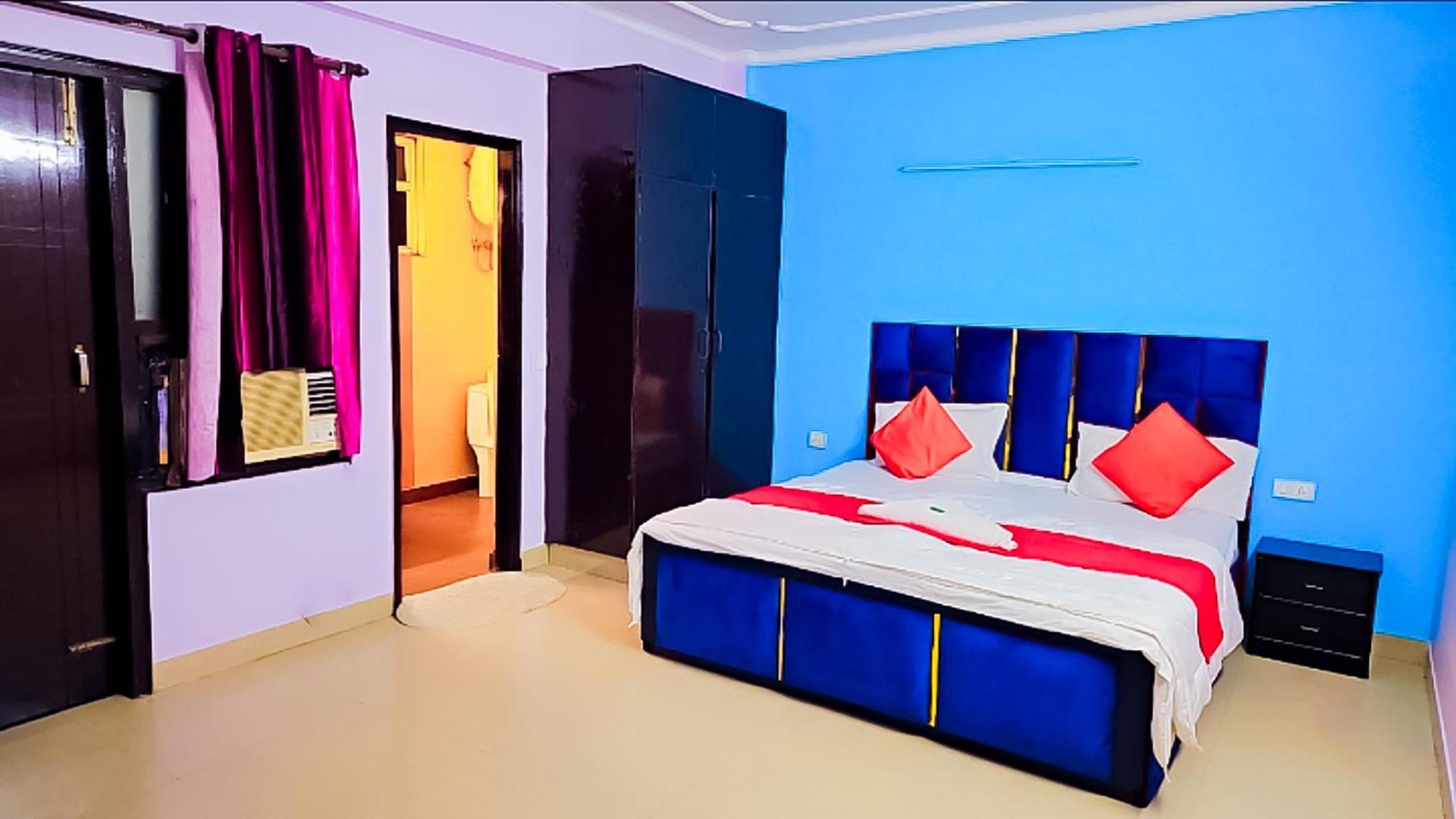 Happy Inn - Near Saket Metro Neu-Delhi Exterior foto